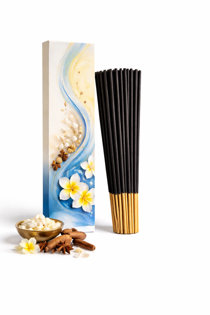 FLIYOO Nag Champa Agarbathi - Herbal Incense Joss Sticks (150 sticks)