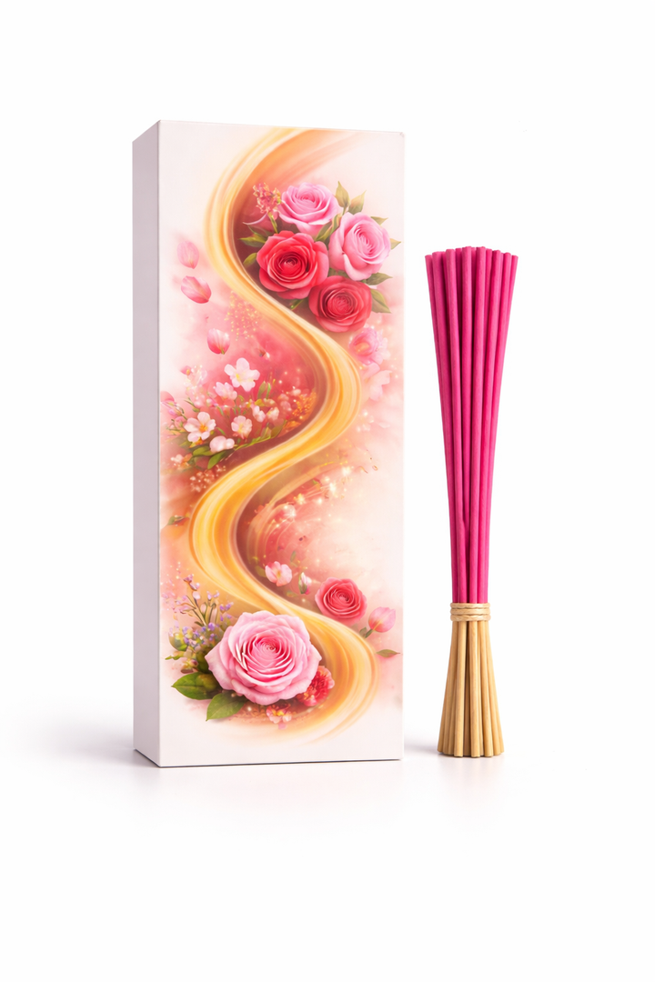 FLIYOO 365 Daily Rose Agarbathi - 365 Sticks