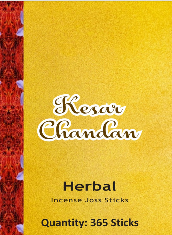 FLIYOO 365 Daily Kesar Chandan 365 sticks