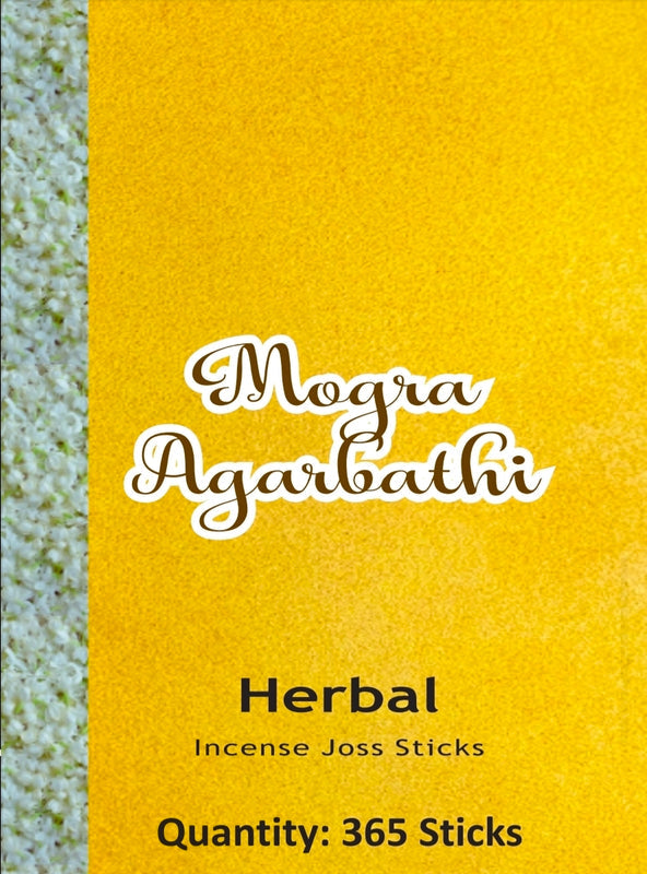 FLIYOO 365 Daily Mogra Agarbathi 365 sticks