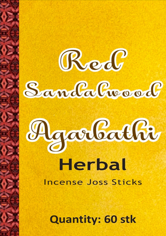 FLIYOO Red Sandalwood Agarbathi 60 sticks