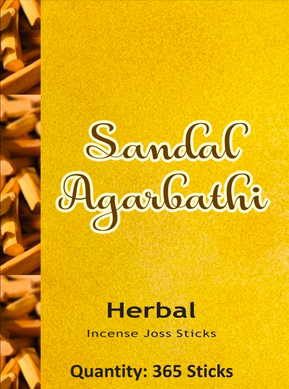 FLIYOO 365 Daily Sandal Agarbathi 365 sticks