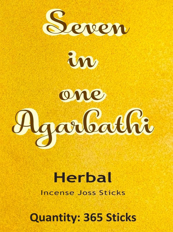 FLIYOO 365 Daily Seven in One Agarbathi 365 sticks