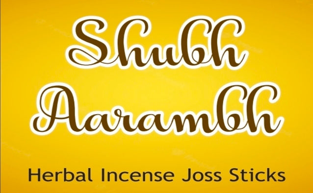 FLIYOO Shubh Aarambh Herbal Incense Joss Sticks